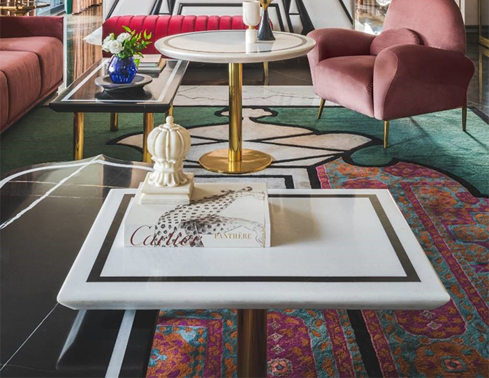 Boutique Hotel Rug Decor