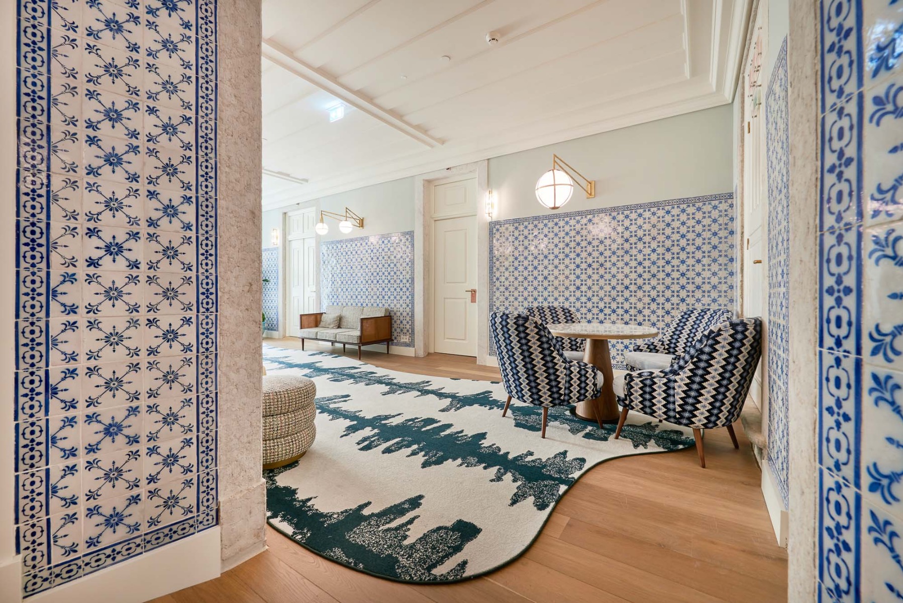 Boutique Hotel Rug Decor